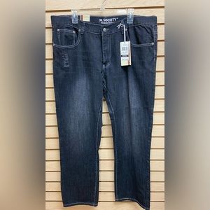 NET M SOCIETY MEN FASHIONABLE JEANS SIZE 40 INSEAM 32
